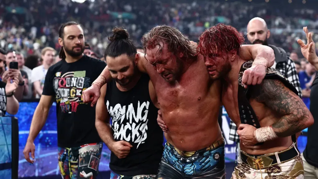 Wrestling image related to this story