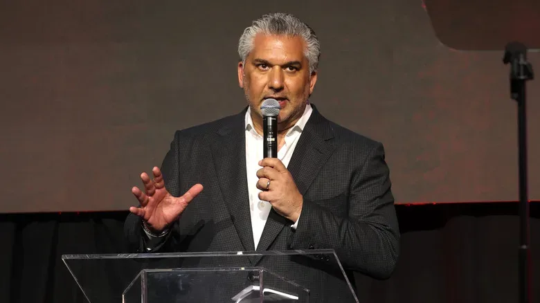 Nick Khan speaks onstage during the launch of Fanatics Studios, a new, transformative global sports and entertainment studio, during an event at Intuit Dome on January 13, 2026 in