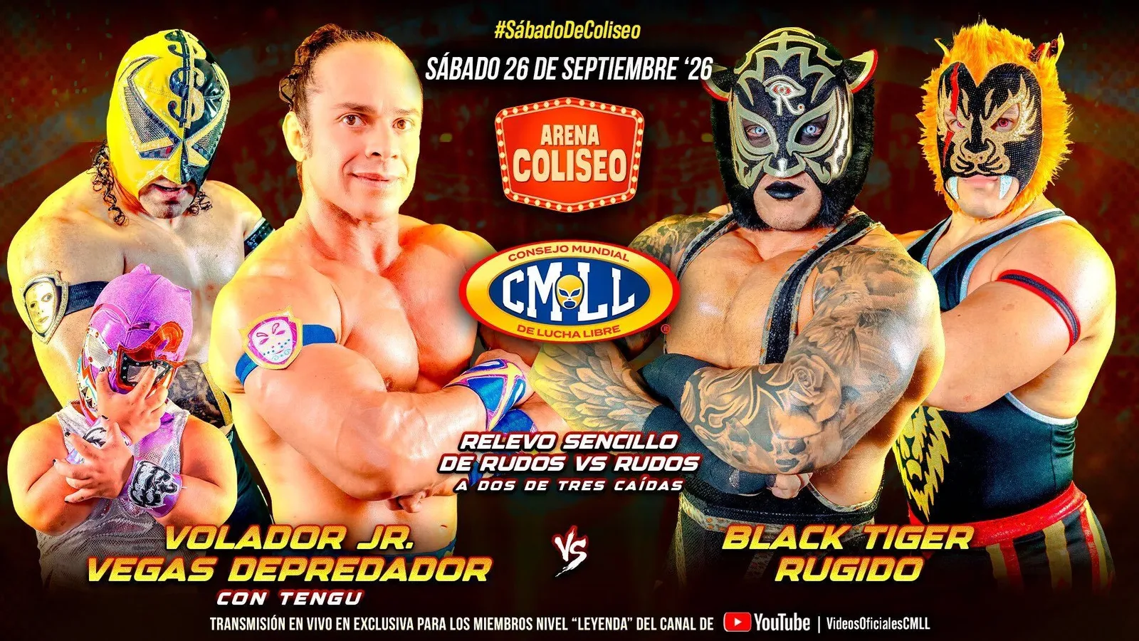 CMLL Sábado De Coliseo Results: Atlantis, Blue Panther and Esfinge Defeat Guerreros Laguneros