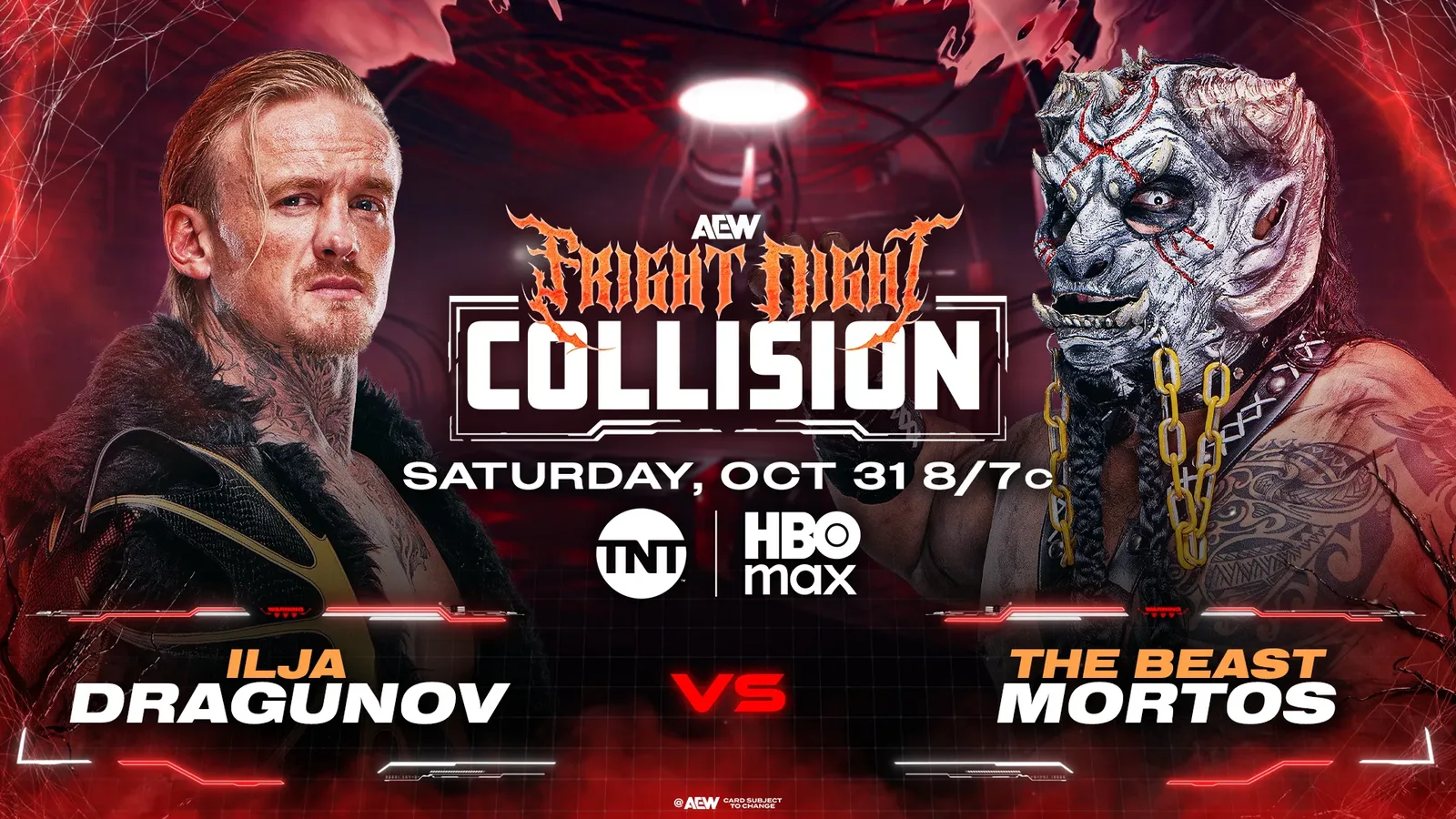 AEW Fright Night Collision Preview: Full October 31 Lineup, Start Time and How To Watch