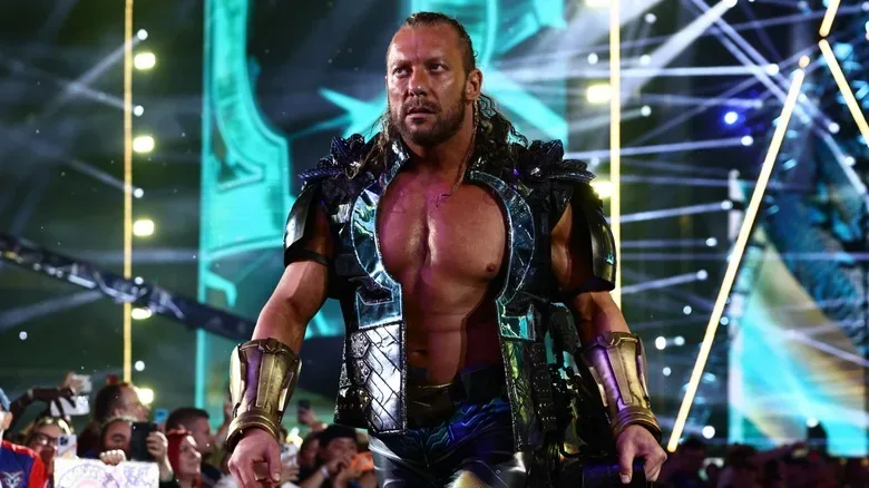 Kenny Omega makes his entrance at AEW All In