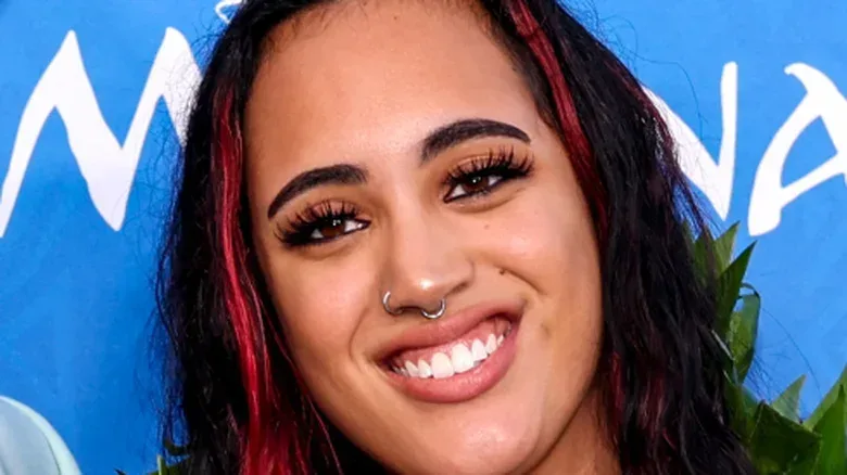 Simone Garcia Johnson attend the world premiere of 'Moana 2'