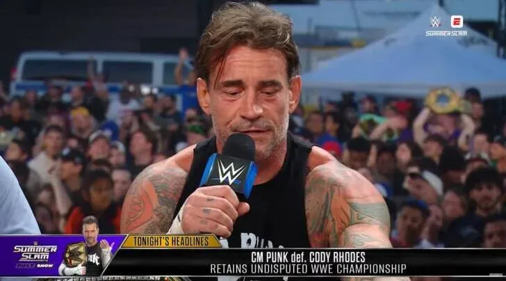 CM Punk Vows to Reclaim WWE Title After Sami Zayn Ends His 67-Day Reign