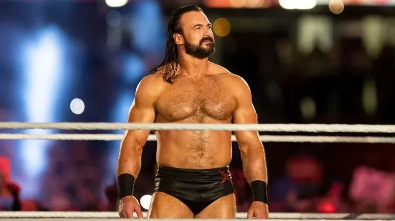Drew McIntyre in the ring