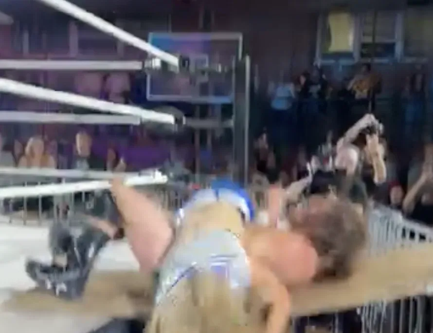 Table Refuses To Break During Joey Janela’s Greektown Wrestling Match