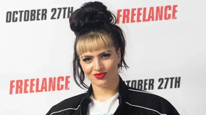 Steph De Lander at the Freelance premiere