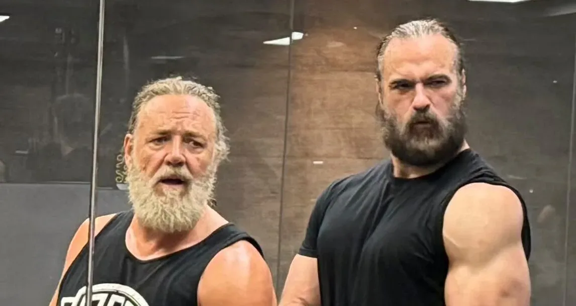 Drew McIntyre Says Russell Crowe Discussed Potential WWE Team-Up and WrestleMania Appearance