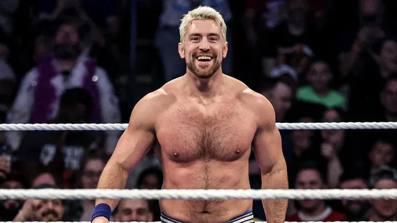 Joe Hendry smiling
