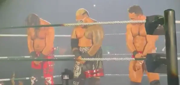 Solo Sikoa Joins Seth Rollins and LA Knight for Too Cool Tribute at WWE Live Event in Chile