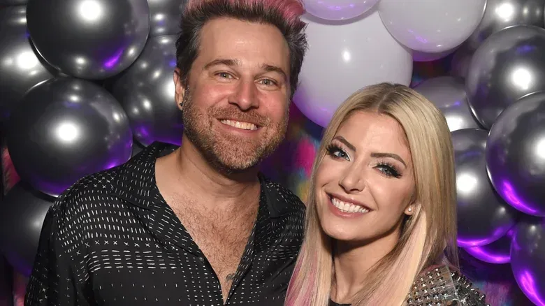 (L-R) Ryan Cabrera and Alexa Bliss attend Songs For Tomorrow: A Benefit Concert in support of On Our Sleeves, The Movement for Children's Mental Health at Heart Weho on January 18,