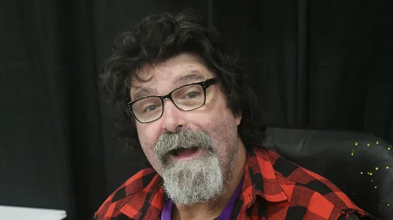 Mick Foley at an autograph signing