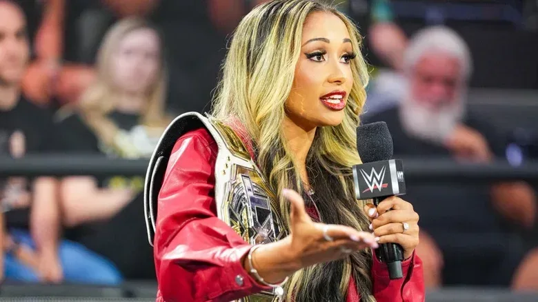 Kelani Jordan talking on WWE NXT