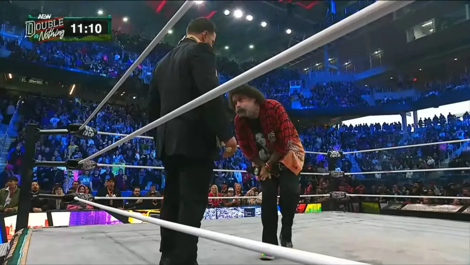 Mick Foley Reflects on AEW Double Or Nothing Promo With MJF and His Expanding Role