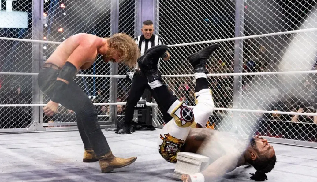 Swerve Strickland Calls AEW All Out Cinder Block Powerbomb the Worst Spot of His Career