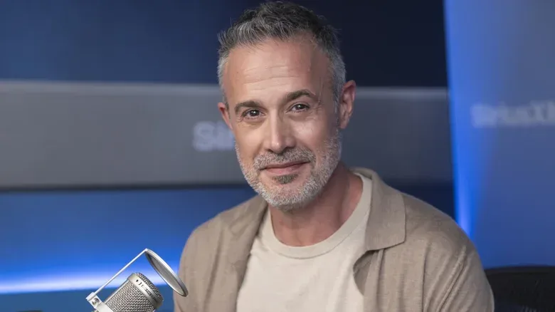 Freddie Prinze Jr. visits 'Hits 1' at the SiriusXM Studios, July 2025.