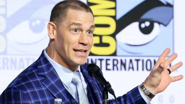 John Cena speaks onstage during the 2026 Comic Con International: San Diego, July 25th.