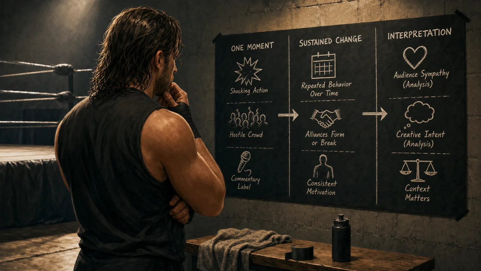 How to Read a Wrestling Character Turn Beyond the Surprise