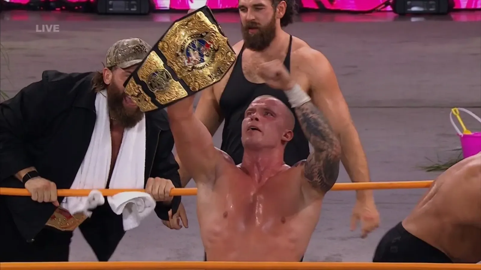 Kyle Fletcher Explains Why the AEW International Title Never Got a Pink Makeover