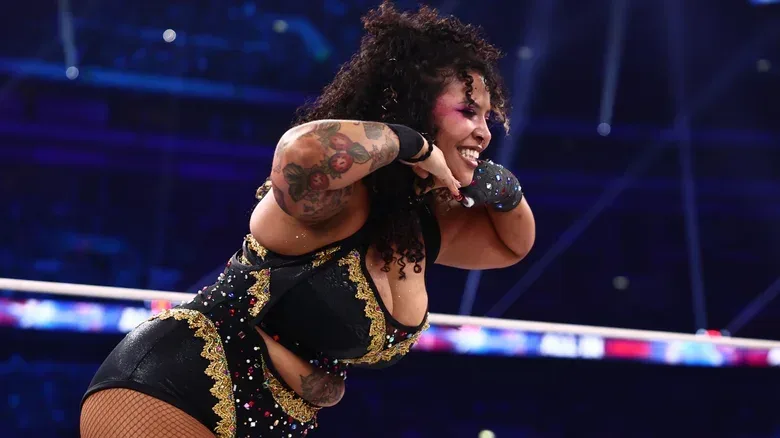 Willow Nightingale at AEW All In