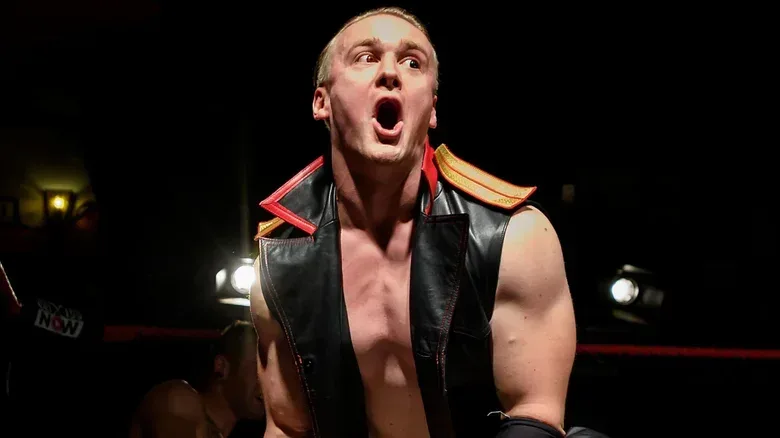 Ilja Dragunov yelling