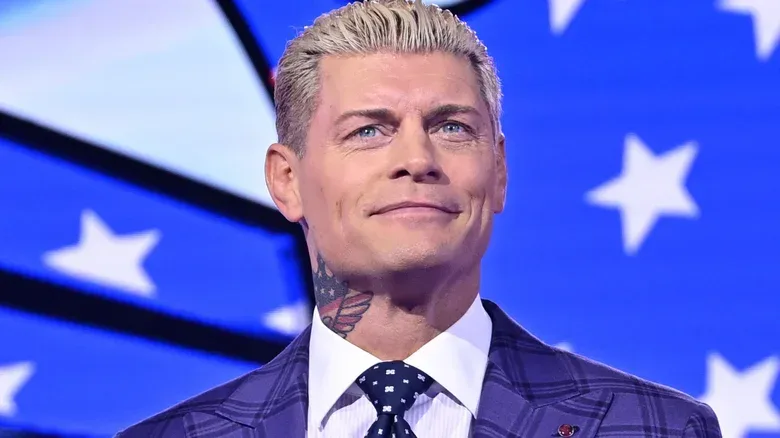Cody Rhodes smiling