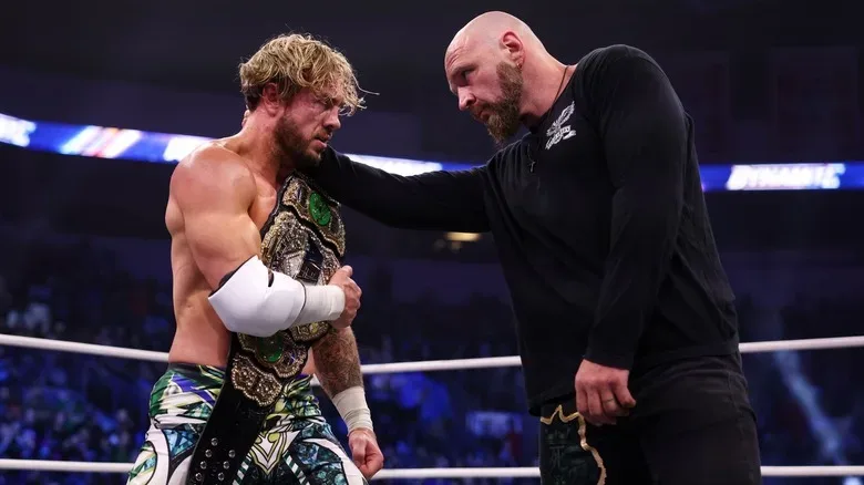 Will Ospreay and Jon Moxley on AEW Dynamite