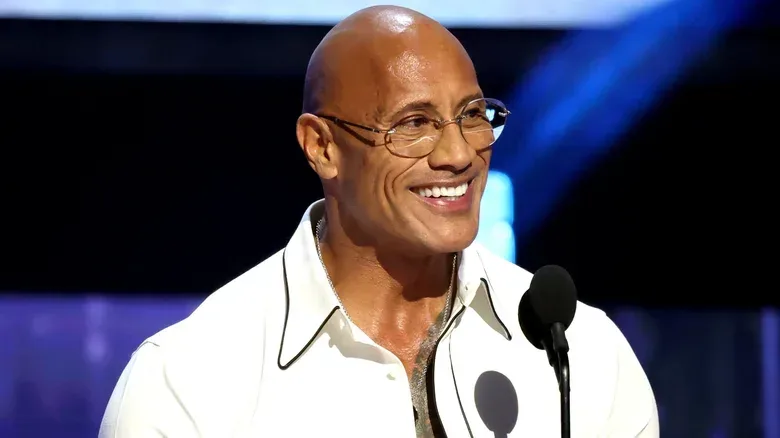 Dwayne "The Rock" Johnson smiling