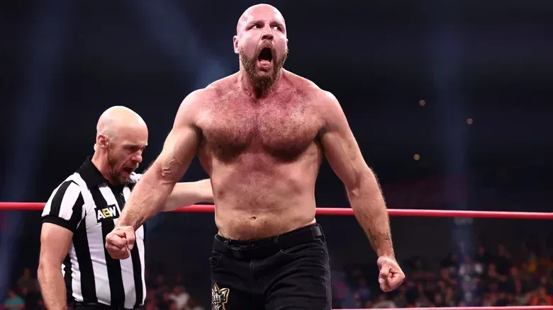 Jon Moxley in the ring