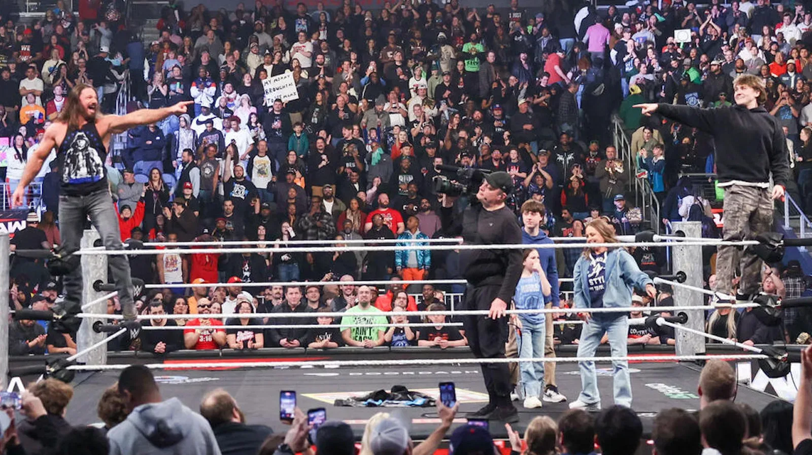 AJ Styles Makes Surprise Indie Appearance to Aid Son Avery Styles After GWC Title Match