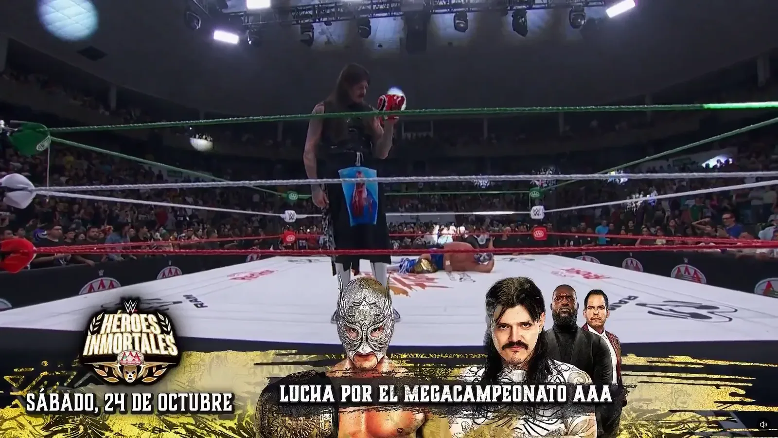 Dominik Mysterio Earns AAA Mega Title Rematch Against El Grande Americano at Héroes Inmortales