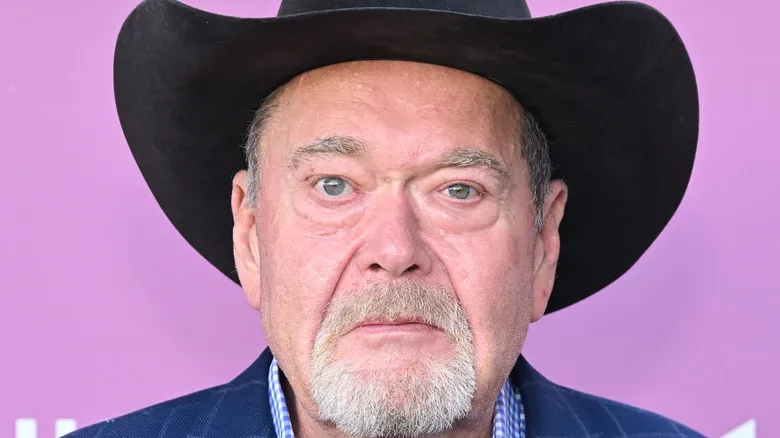 WWE legend Jim Ross attends the world premiere of "Queen Of The Ring"