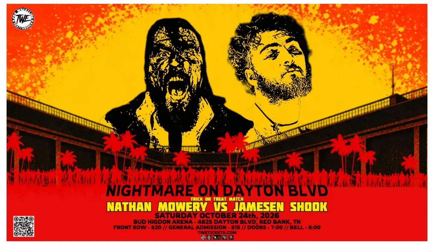 TWE Chattanooga Nightmare On Dayton Blvd Results: Izzy Byrum Wins Gig City Title, Big Dave Weaver Retains