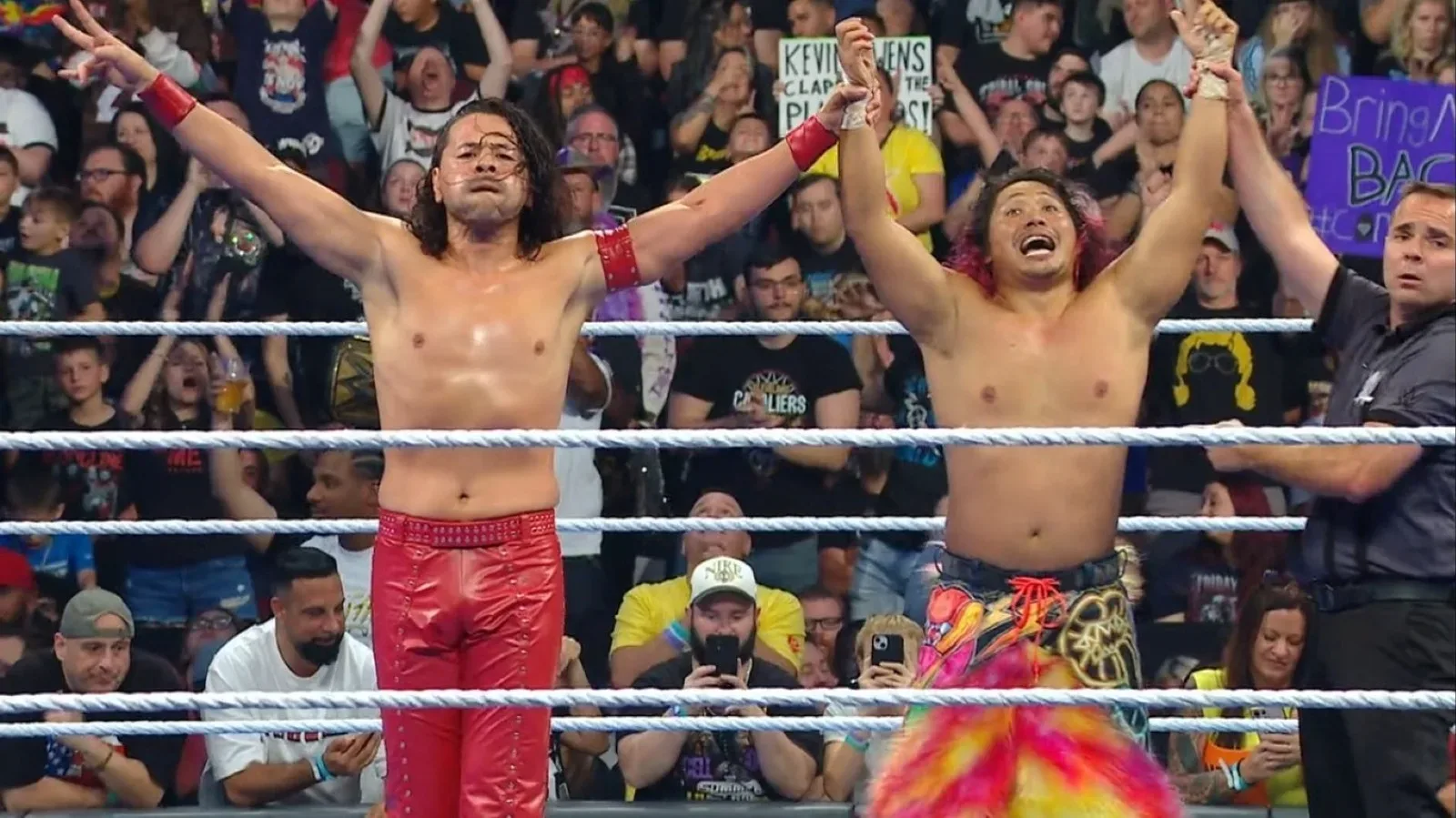 Bakusai Win Televised WWE SmackDown Debut and Immediately Draw MFTs’ Attention